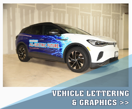 Vehicle Lettering, Graphics & Wrap Services